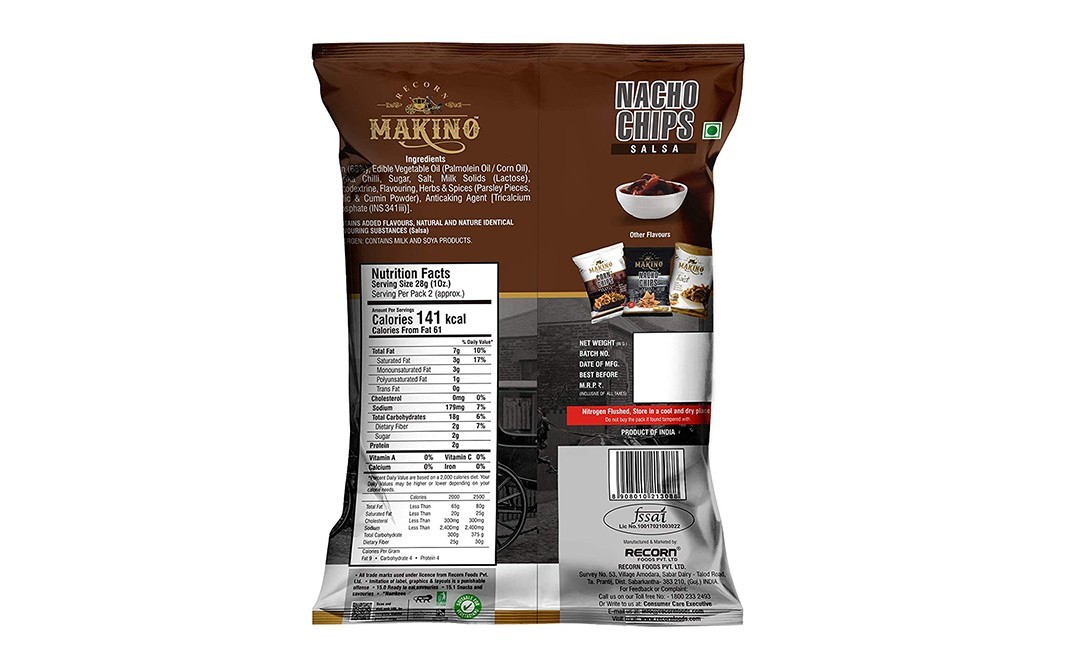 Makino Nacho Chips Salsa    Pack  60 grams